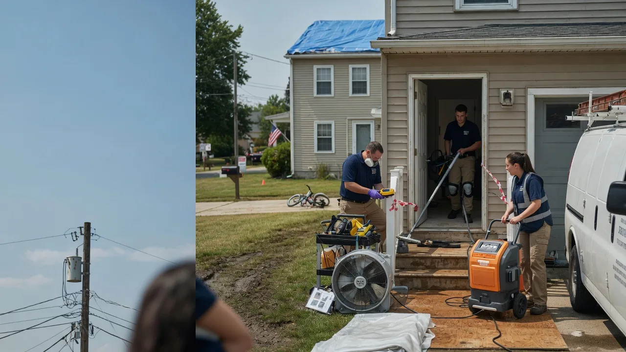 Water Damage Repair in Fairfield, VA near me